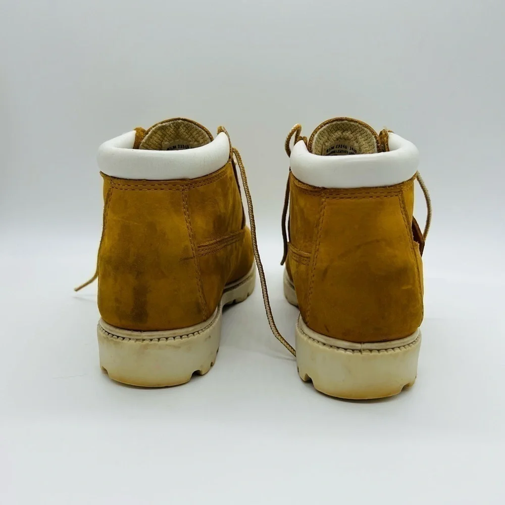 TIMBERLAND BOYS TAN WATERPROOF BOOTS SIZE 6.5